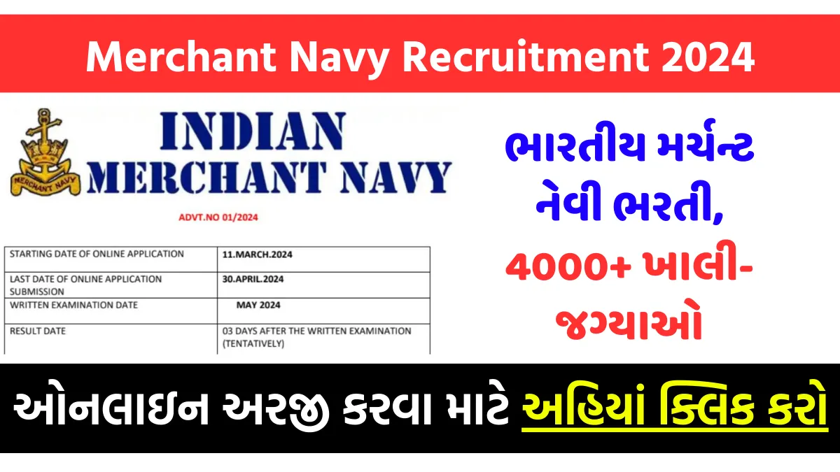 Merchant Navy Recruitment 2024